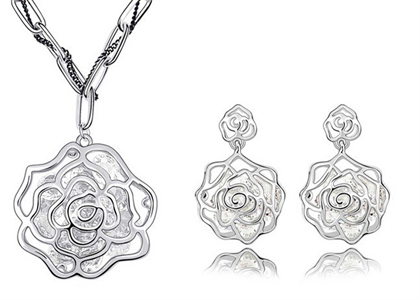 Rhodium Plated | Fashion Pendant Sets